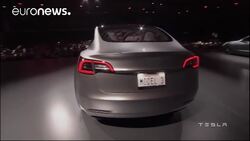 Tesla says on track for volume production of Model 3 electric car News Clip
