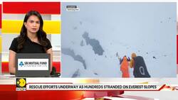 Hundreds Stranded on Slopes as Blizzard Strikes Mount Everest in Tibet News Clip