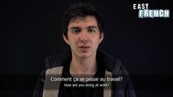 10 Sentences for greeting someone you don't know - French Basic Phrases Instructional Video