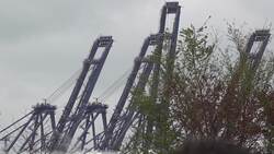 Members of Unite union man picket line at Port of Felixstowe  News Clip
