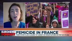 Feminist groups denounce French government's 'silence' after New Year's Day femicides News Clip