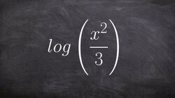 Learn the basics to expanding a logarithmic expression Instructional Video
