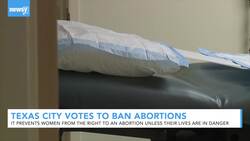 Texas City Votes To Ban Abortions News Clip