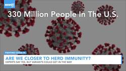 Are We Closer To COVID-19 Herd Immunity? News Clip