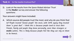 Should we believe everything we see in the media? Instructional Video