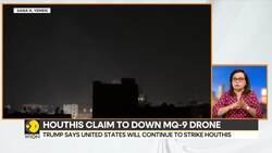 US-Houthis war: US president says strikes to continue till shipping routes are safe News Clip
