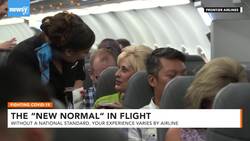 Flying In The Age Of Coronavirus: A Trip In The New Normal News Clip
