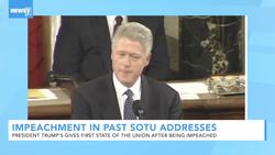 How Has Impeachment Impacted Past State Of The Union Addresses? News Clip
