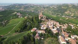 Pavia, Lombardy: Drone Views of Italy's Timeless Architecture Stock Footage
