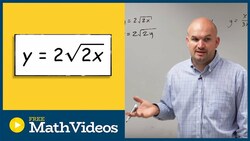 Find the inverse of the square root function by adding your restriction Instructional Video