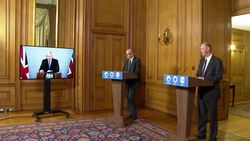 Boris Johnson delivers COVID-19 press briefing News Clip