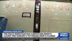 Whistleblower says Boeing's 787 Dreamliner is flawed News Clip
