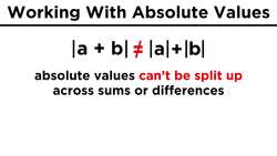 Absolute Values: Defining, Calculating, and Graphing Instructional Video