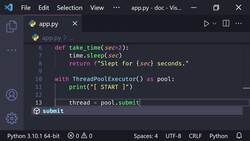 The Ultimate Guide to Python Programming With Python 3.10 - ThreadPoolExecutor Instructional Video