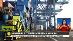US tariffs on India take effect: Trump's 50% tariff threatens India's manufacturing ambitions News Clip