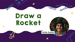 Rocket Drawing Tutorial Instructional Video