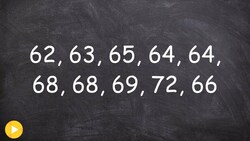 How to find the variance and standard deviation from a set of data Instructional Video