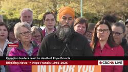 Canadian, U.S. leaders react to death of Pope Francis News Clip