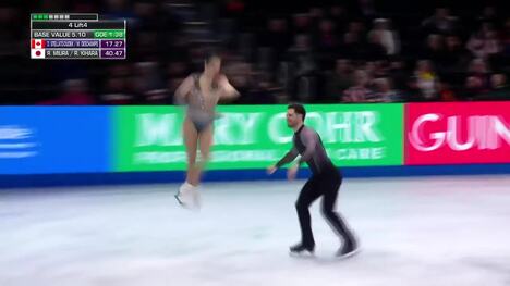 Defending world champions from Canada Deschamps and Stellato-Dudek struggle in pairs short program