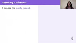 Paint a rainforest Instructional Video