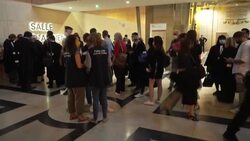 CLEAN : 13 November attacks trial: images outside courtroom before opening News Clip