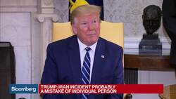 Trump Says Someone in Iran Made a Mistake Shooting Down Drone News Clip