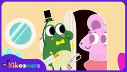 Froggy Went a Courtin | The Kiboomers | Songs for Kids Instructional Video