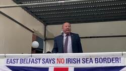 Anti-protocol demonstration staged in loyalist area of Belfast News Clip