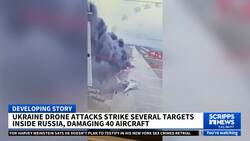 Ukraine destroys 40 aircraft deep inside Russia ahead of peace talks in Istanbul News Clip