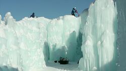 Ice castles turn farmland into winter wonderland Instructional Video