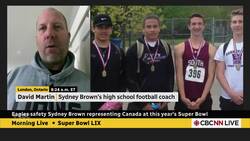 Sydney Brown, NFLer with London, Ont., roots was a 'special' player, former coach says News Clip