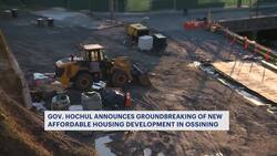Gov. Hochul announces groundbreaking of new affordable housing in Ossining News Clip