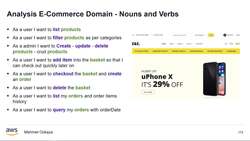 AWS Serverless Microservices with Patterns and Best Practices - Identifying and Decomposing Microservices for E-Commerce Domain Instructional Video