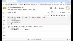 Python Lesson 6: Dictionary Instructional Video