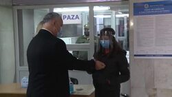 CLEAN : FILE: Moldova's Igor Dodon and Maia Sandu ahead of presidential election News Clip