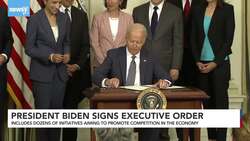 Biden Set To Sign Competition Order Targeting Big Business News Clip
