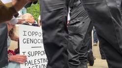 Arrests made at protest in support of banned Palestine Action News Clip