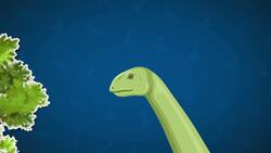 I WONDER - Why Did The Apatosaurus Have A Long Neck And Tail? Instructional Video