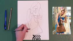 Contour-Line Drawing Techniques Instructional Video