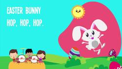 Easter Bunny Song | Kids Song | Lyrics | Nursery Rhyme | Easter Song | Dance Instructional Video