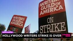 Hollywood Writers Strike Over News Clip