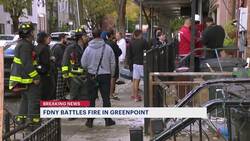 1 person injured in Greenpoint apartment building fire News Clip