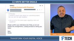 Email: Closing and Proofreading Like a Pro Instructional Video