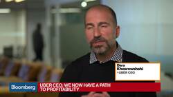 Uber's Khosrowshahi Sees Path to Profitability Despite Bumps in the Road News Clip