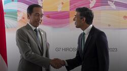 Rishi Sunak meets President of Indonesia Joko Widodo at G7 summit News Clip