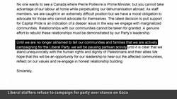 Liberal staffers refuse to campaign for party over Gaza stance Instructional Video