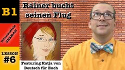 Rainer bucht seinen Flug w/ @DeutschFuerEuch - Intermediate German w/ Herr Antrim #6 Instructional Video