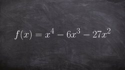 Learn How to Solve a Polynomial by Factoring Completely the Polynomial Instructional Video