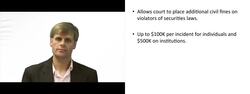 Securities Enforcement Remedies Act Instructional Video