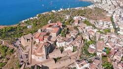 Majestic Views of Ibiza: Drone Footage Reveals Island Beauty Stock Footage